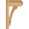 Ekena Millwork Legacy Craftsman Rough Sawn Outlooker, Western Red Cedar, 6"W x 12"D x 20"H OUT06X12X20LEC04RWR - alternate 4